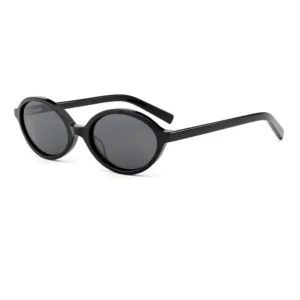 Women’s Fashion Polarized Acetate Material Oval Full Rim Sunglasses UV Protection