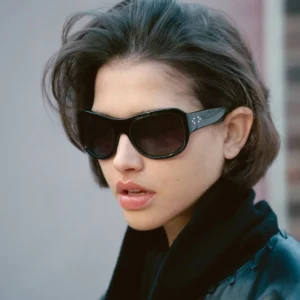 Women’s Fashion Square Oversized UV400 Acetate Frame Sunglasses, Men’s Driving Sport Hip Hop Shades