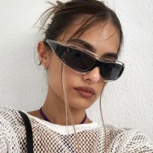 Women’s Fashion Street Rock Oval Sunglasses Sports Rolling Shades with Steampunk Influence