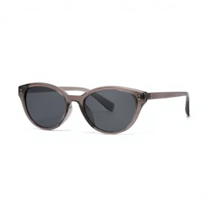 Women’s Fashionable Full Rim Oval Sunglasses with UV400 Protection Custom Logo Option for Outdoor Beach Use