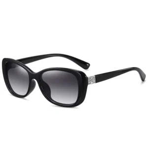 Women’s Fashionable Metal Glasses 3015 Sunglasses with UV400 Polarized and Photochromic Lenses Frame Sunglasses