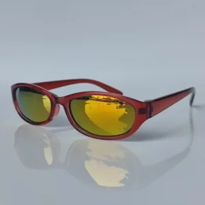 Women’s Fashionable Square Cycling Sunglasses Cross Border Outdoor Sports Polarized Glasses with Clear PC Frames TAC Lenses
