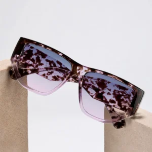 Women’s High End Retro Sunglasses Square Glasses Frame 2341 Large Frame Flower Bag Men’s Sunglasses Children
