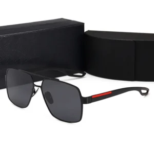 Women’s & Men’s Designer Polarized Sunglasses Square UV400 Driving Shades with PC Frame Brand Men’s Designer Sunglasses