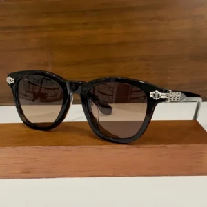 Women’s Party Fashion Sunglasses Outdoor Driving UV400 Large Frame Men’s Classic Chrome Acetate Fiber Sunglasses