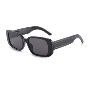Women’s Retro Vintage Square Sunglasses UV400 Protection PC Frame Acrylic Lenses Light Weight White