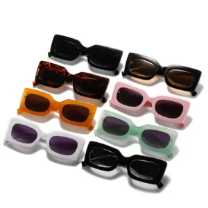 Women’s Small Frame Rectangle Sunglasses UV400