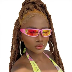 Women’s Sports Sunglasses for Cycling & Running Windproof UV400 Protection PC Material