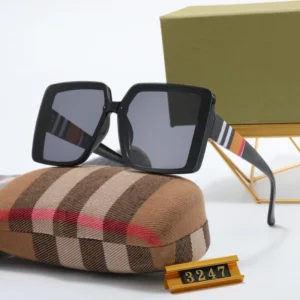 Women’s Square Fashion High Quality Luxury Designer Sunglasses