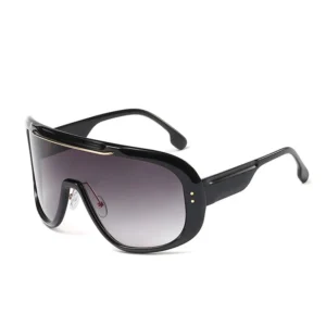 Women’s Sunglasses Big Brown Frame UV400 Protection Photochromic Lenses Durable PC Material Model 95512
