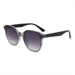 Women’s Sunglasses with UV 400 Lens Custom Logo Luxury Frames in Multi Colors Gray Plastic Frame