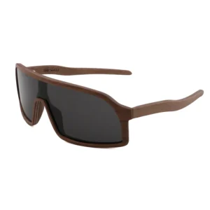 Wood Sport Sunglasses for Men Handmade Polarized Cycling Wooden Frame Googles Men’s Oculos De Sol Masculino with Riding Glasses