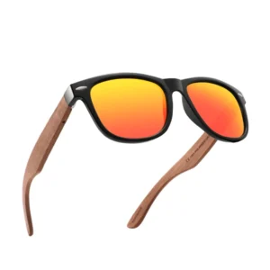 Wood Sunglasses Vintage Rice Nail Bamboo Glasses Men Polarized Sunscreen Sunglasses