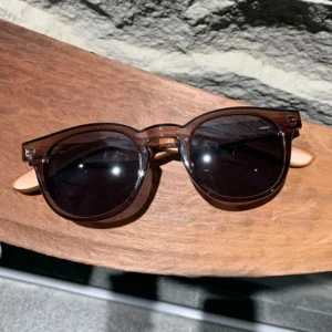 Wooden Round Sunglasses Uv400 Sunglasses for Women & Men Retro Lentes De Sol Hombre Wood Sunglasses