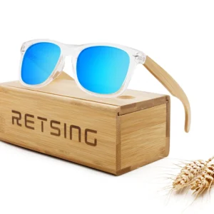 Wooden Sunglasses Custom Logo Fashion Polarized Glasses