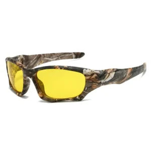 Wrap Around Sport Style Shades Eye Protection UV400 Gray PC Frame Men’s and Women’s Outdoors Sunglasses Polarized