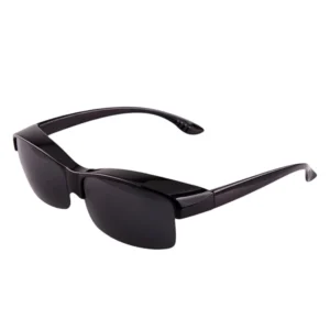 Xunqi Unisex Half Rim Fashion Polarized Outdoor UV400 Protection Fishing Fit Over Sunglasses Night Vision for Driving