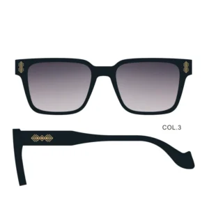 Y1021 3 Design High Grade Trendy Luxury Acetate Custom Sunglasses Women’s Men Eyeglasses Sunglasses with Polarized Lenses