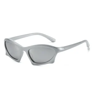 Y2K Fashion Trendy Unisex Futuristic Wrap Around Sunglasses Customized