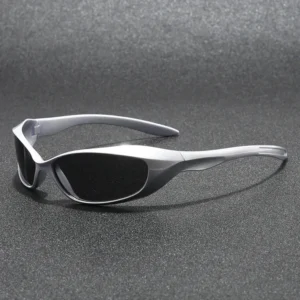 Y2K Irregular Wasteland Aesthetic Sunglasses Avant Garde Futuristic Style Sports Outdoor Sunglasses Trendy Cross Border Eyewear