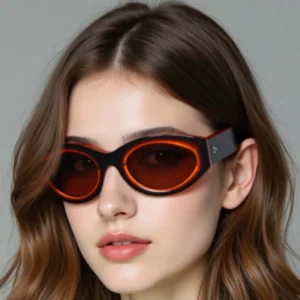 YIXUN OPTICS Women’s Vintage Cat Eye Full Rim Polarized Mirror Sunglasses with UV Protection for Beach Daily Use & Travel