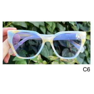 YIYI Fashion Ocean Lens Plastic Frame Sunglasses UV400 Custom Logo Sunglasses Shades