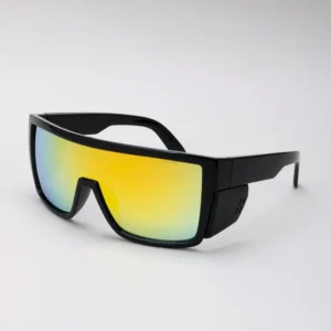 Z87 Safety Sunglasses Large Frame One Piece Lens Safety Glasses Windproof Sports Sunglasses for Women and Men