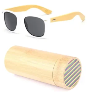 china trending fashion bamboo temple custom logo sun glasses for man