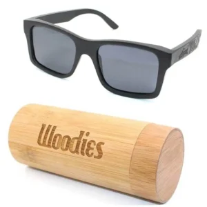 custom engrave laser logo natural wooden sunglasses with polarized lenses