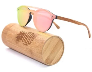 new products natural promotional sports bamboo sunglasses des lunettes de soleil men’s polarized