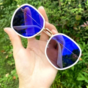 photochromic large square green black metal sexangle lunett photogray antireflet anti blue light eyes protection